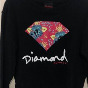 Diamond Supply Co crew neck Floral print